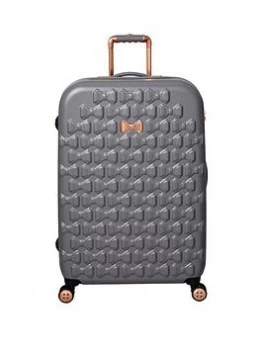 Ted Baker Beau Large 4 Wheel Grey Suitcase