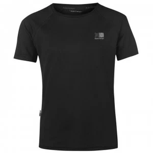 Karrimor Short Sleeved Running T Shirt Juniors - Black