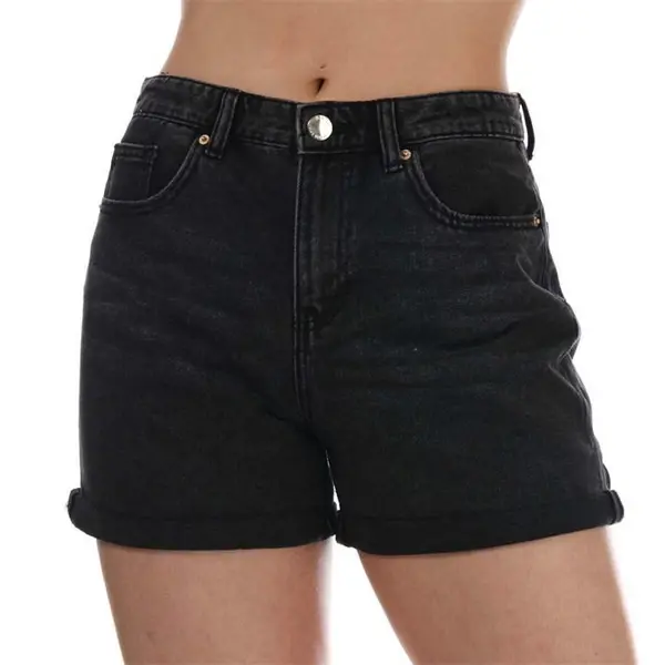 Only Phine Life Denim Shorts - Black 6