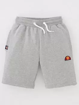 Ellesse Older Boys Toyle Fleece Shorts - Grey Marl, Size 13-14 Years