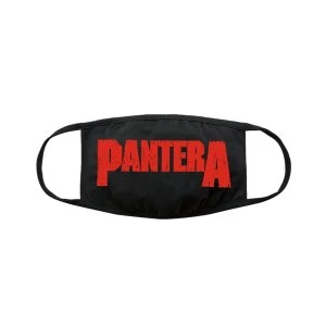 Pantera - Logo Face Mask - Black