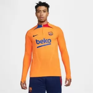 Nike Barcelona Strike Drill Top 2021 2022 Mens - Orange