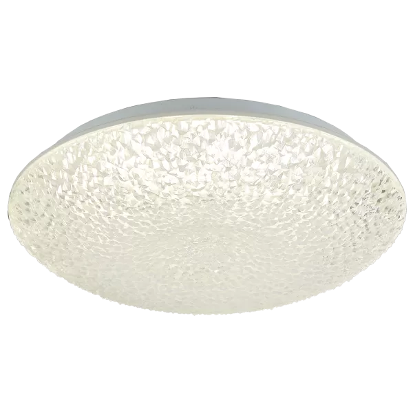 Svalbard Flush Ceiling Light White, 4000K