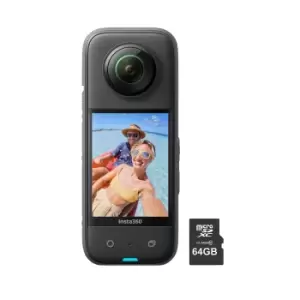 Insta360 X3 Pocket 360 Degree Action Camera - With 64GB Card