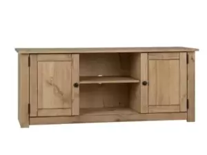 Seconique Panama Waxed Pine 2 Door TV Cabinet