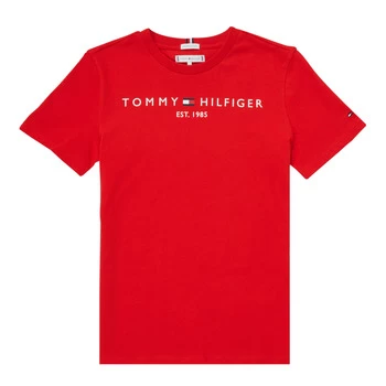 Tommy Hilfiger SELINERA boys's Childrens T shirt in Red - Sizes 10 years,12 years