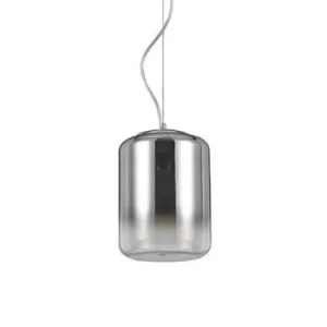 Ken 1 Light Small Ceiling Pendant Chrome, E27