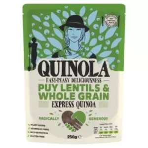 Quinola Express Wholegrain Quinoa & Puy Lentils - 250g x 6