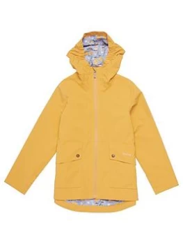 Barbour Girls Armeria Jacket - Mustard, Mustard, Size 6-7 Years, Women