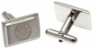 Stainless Steel Leicester City Crest Cufflinks