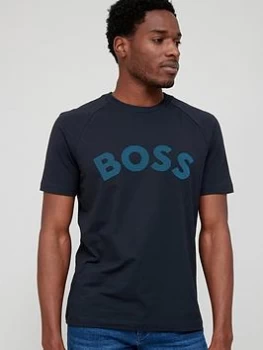 BOSS Naps Logo T-Shirt - Dark Blue , Dark Blue Size M Men