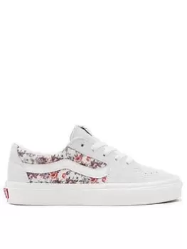 Vans SK8-Low - White, Size 4, Women