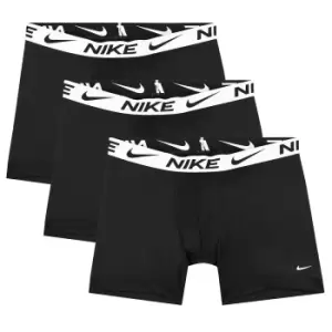 Nike Boxer Brief 3Pk, Silver/Black, Male, Sleep - & Underwear, 0000KE1157