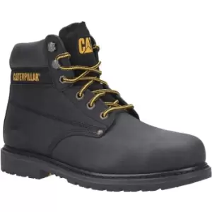 Caterpillar Mens Powerplant GYW Leather Safety Boot (13 UK) (Black) - Black