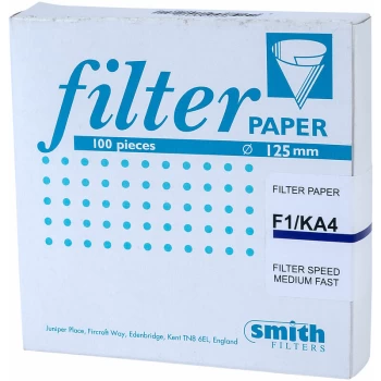 Academy - Professional Filter 125mm Pack of 100