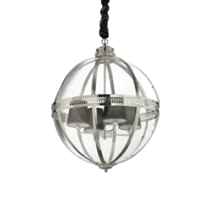 World Decorative Round Globe Pendants Burnished, E14