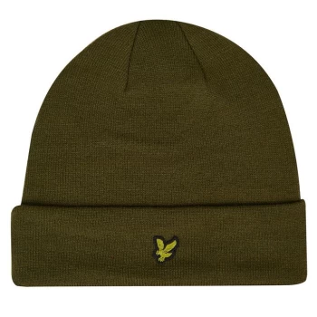 Lyle and Scott Basic Logo Beanie - Brown