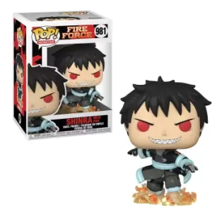 Fire Force Shinra with Fire Pop! Vinyl