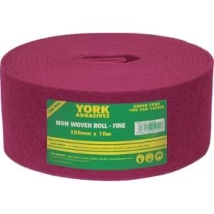 100MMX10M Non-woven Roll X/Fine Maroon