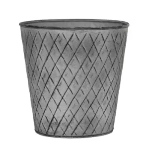 Ivyline Outdoor Chatsworth 26 x 26cm Zinc Planter