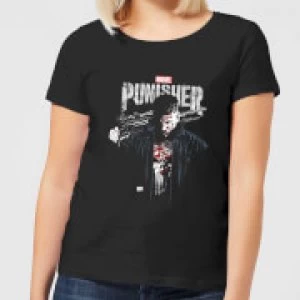 Marvel Frank Castle Womens T-Shirt - Black - 3XL - Black