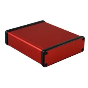 Hammond 1455L1201RD Extruded Aluminium Enclosure 120 x 103 x 30.5m...