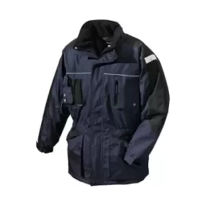 Blouson d'hiver AALBORG taille S marine/noir TEXXOR