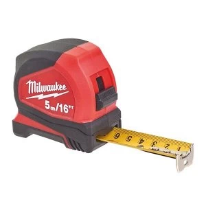 Milwaukee Hand Tools Pro Compact Tape Measure 8m/26ft (Width 25mm)