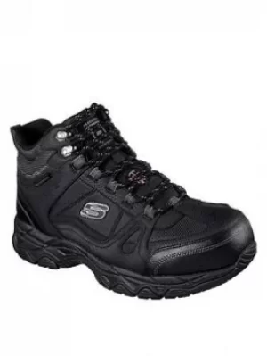 Skechers Ledom Boot, Black, Size 11, Men