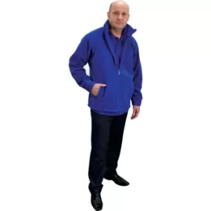 F400 XL Royal Blue Microfleece Jacket