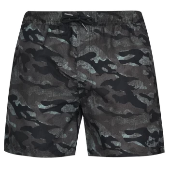 Firetrap Swim Shorts - Green Camo