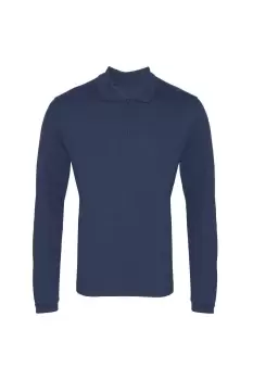 Long Sleeve Coolchecker Pique Polo Shirt