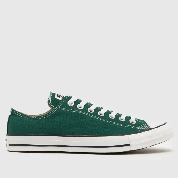 Converse all star ox trainers in green Green UK 7 (EU 41)