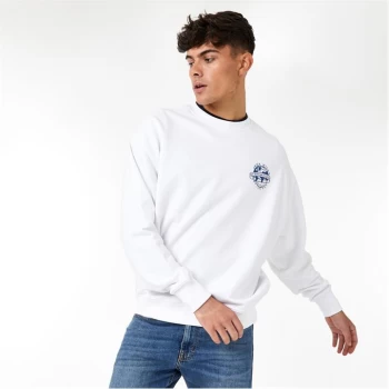 Jack Wills Globe Sweatshirt - White