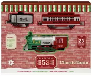 Premier Decorations Platform 53 Train Track Set - 23 Piece