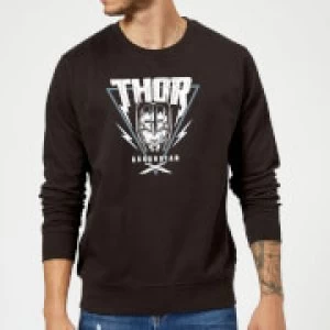 Marvel Thor Ragnarok Asgardian Triangle Sweatshirt - Black