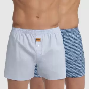 Pack of 2 Short Cotton Boxers