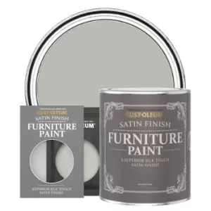 Rust-Oleum Satin Furniture & Trim Paint - GREY TREE - 750ml