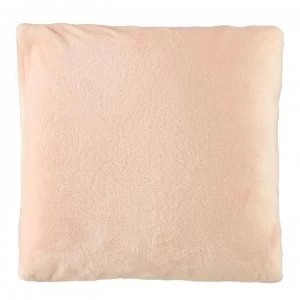 Linea Linea Supersoft Fleece Cushion - Blush