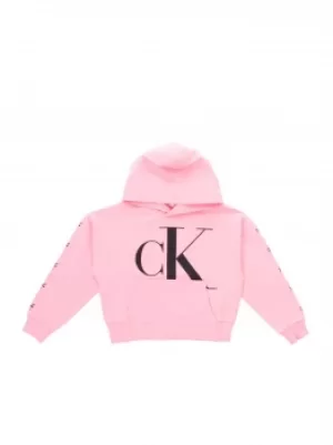 CALVIN KLEIN Sweatshirt Girls Rose cotone