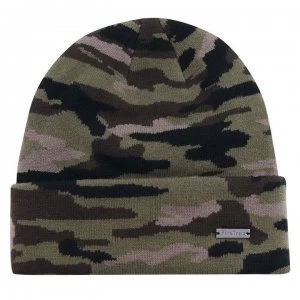 Firetrap Cable Beanie Mens - Camo