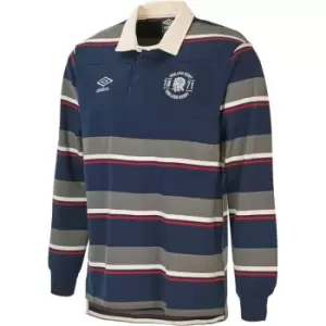 Umbro England Rugby Long Sleeve Shirt Mens - Blue