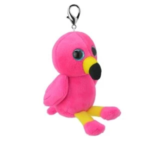 Orbys Flamingo 8cm Plush Keyring