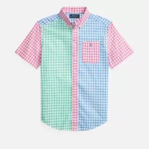 Polo Ralph Lauren Boys' Cotton-Poplin Shirt - 5 Years