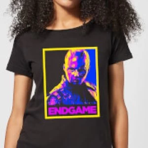 Avengers Endgame Nebula Poster Womens T-Shirt - Black - 4XL