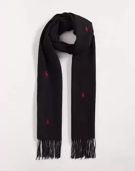 Polo Ralph Lauren Embroidered Pony Scarf