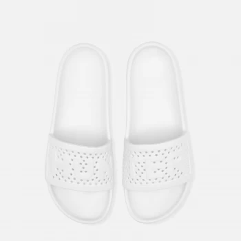 Hunter Womens Original L Weight Moulded Slide - White - UK 4