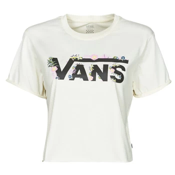 Vans BLOZZOM ROLL OUT womens T shirt in White - Sizes S,L,XL,XS