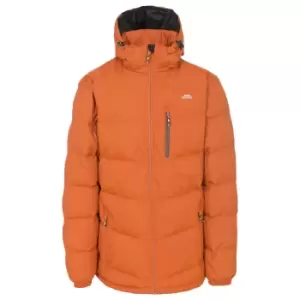 Trespass Mens Blustery Padded Jacket (XXS) (Burnt Orange)