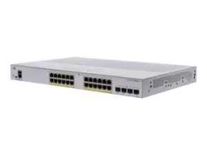 Business 250 Series 250-24P-4X - Switch - L3 - Smart - 24 x 10/100/1000 PoE++ 4 - Switch - 1 Gbps